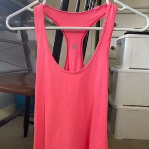 Lululemon pink tank top